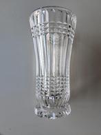 Vase en verre vintage 21cm, Comme neuf, Enlèvement, Moins de 50 cm, Verre