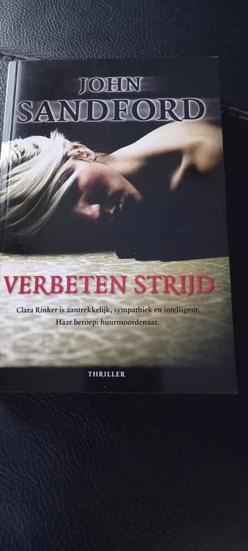 Boek John Sandford // Verbeten strijd beschikbaar voor biedingen