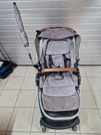 Maxi-cosi: buggy, maxi-cosi, draagmand in nomad grey+ isofix, Enlèvement, Comme neuf, Maxi-Cosi, Couverture pieds
