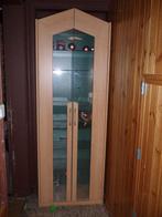 Meuble vitrine 2 portes, Ophalen, Moderne en bois/verre, 200 cm of meer, 50 tot 100 cm