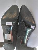 963B* Wagram - sexy leren zwarte laarzen (41), Kleding | Dames, Hoge laarzen, Verzenden, Zwart, Wagram