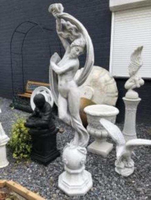 tuinbeelden , elegante dame, Jardin & Terrasse, Statues de jardin, Neuf, Pierre, Enlèvement ou Envoi