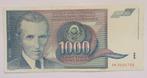 Joegoslavië 1.000 Dinara 1991, Postzegels en Munten, Bankbiljetten | Europa | Niet-Eurobiljetten, Ophalen of Verzenden, Joegoslavië