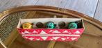 3 oude glazen kerstballen, Antiek en Kunst, Ophalen