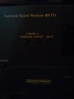 NAD av711 surround /stereo reciever/versterker, Enlèvement, Utilisé, 60 à 120 watts