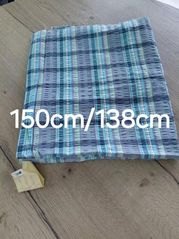 Coupon de tissus 150 cm / 138 cm, Neuf, Enlèvement ou Envoi, Bleu, 30 à 200 cm