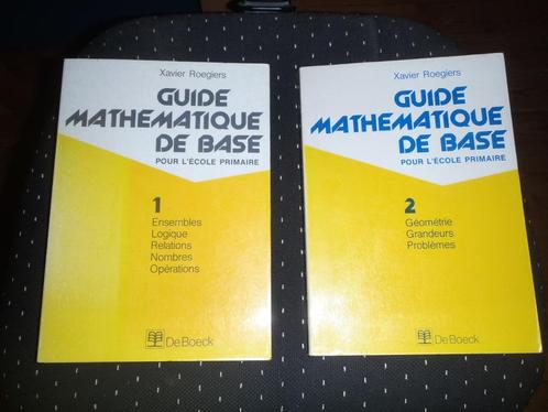 guide mathematique de base 1 et 2 pour école primaire, Boeken, Schoolboeken, Zo goed als nieuw, BSO, Ophalen of Verzenden