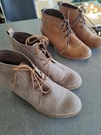 Enkellaarsjes 2 paar maat 39, Marco Tozzi, Comme neuf, Brun, Enlèvement