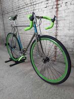 Prachtige vernieuwde stalen fixie met NIEUW Brooks zadel, Fietsen en Brommers, Staal, Heren, Zo goed als nieuw, 57 tot 61 cm