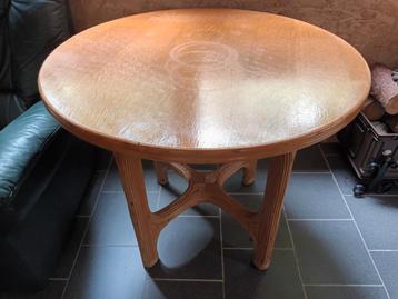 Rotan tafel met zes stoelen, Enlèvement, Rotin