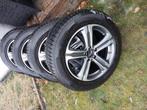 4 originele mercedes velgen met winterbanden, Auto-onderdelen, Ophalen, Winterbanden, Velg(en)