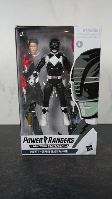 Power Rangers Lightning Collection Mighty morphin black rang