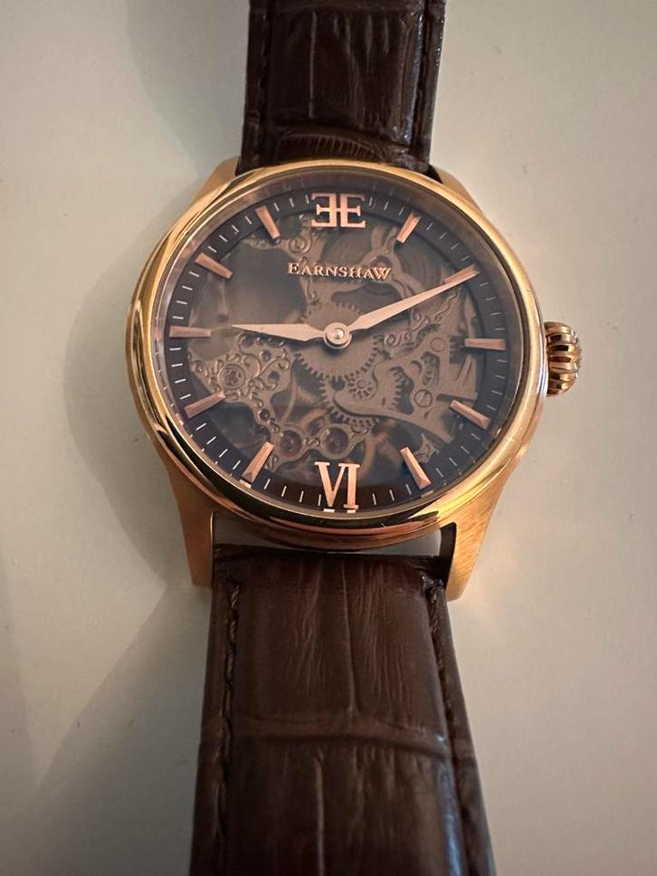 Horloge Earnshaw, Handtassen en Accessoires, Horloges | Heren, Zo goed als nieuw, Ophalen