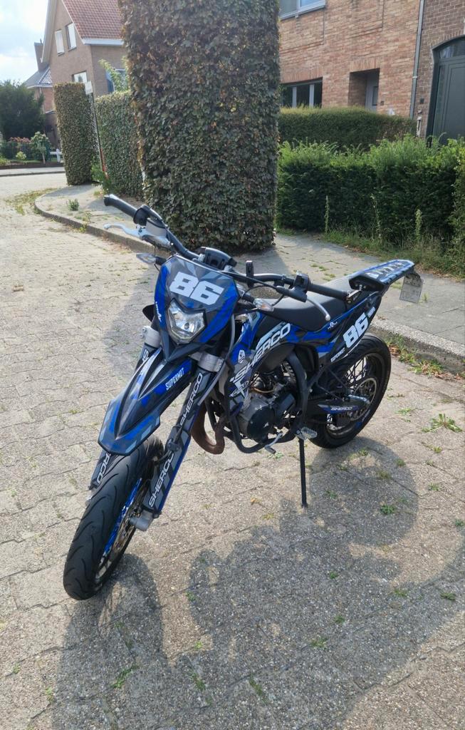 Sherco SM-RS50 56xx km (prijs bespreekbaar), Fietsen en Brommers, Brommers | Crossbrommers, Zo goed als nieuw, Derbi, Ophalen
