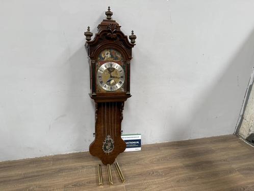 Friese Staartklok met Maanstand en Schilderwerk, Antiek en Kunst, Antiek | Klokken
