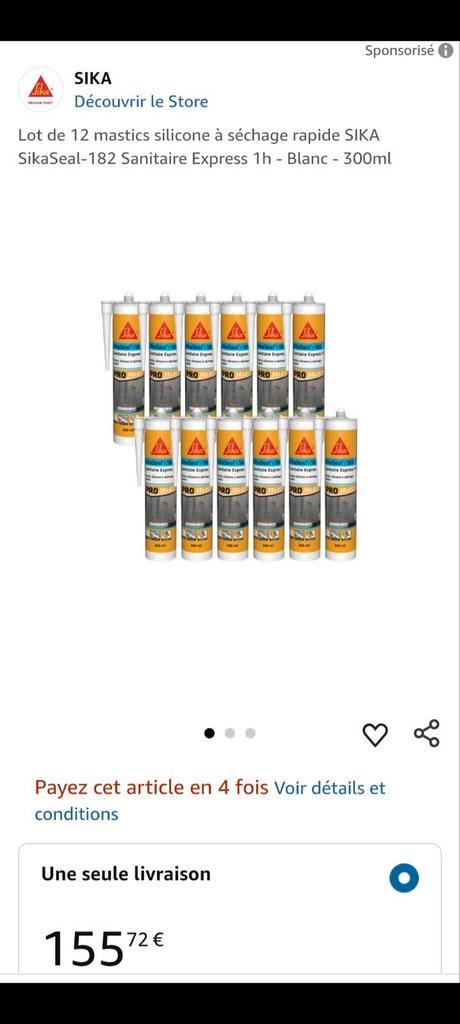 Sikaseal-siliconenbuizen en OPTIMA 2-coatinglijm | Quelyd, Doe-het-zelf en Bouw, Overige Doe-Het-Zelf en Bouw, Ophalen of Verzenden