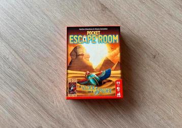 NIEUW - Pocket escape room - de vloek van de Sphinx