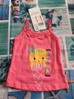 Nieuw roze top met ijsje - Maat 67 cm ( 6 maanden ), Enfants & Bébés, Vêtements de bébé | Taille 68, Enlèvement ou Envoi, Neuf