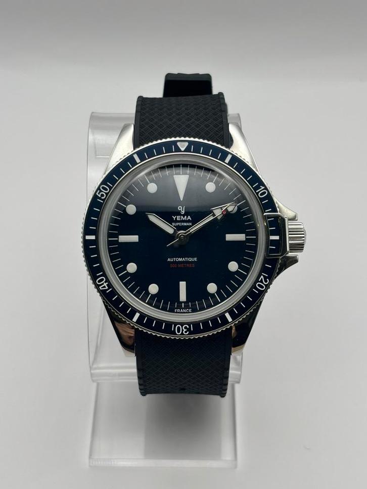 Yema Superman 500 – Édition 2022 – Full Set - 41 mm, Bijoux, Sacs & Beauté, Accessoires Autre, Comme neuf, Enlèvement ou Envoi