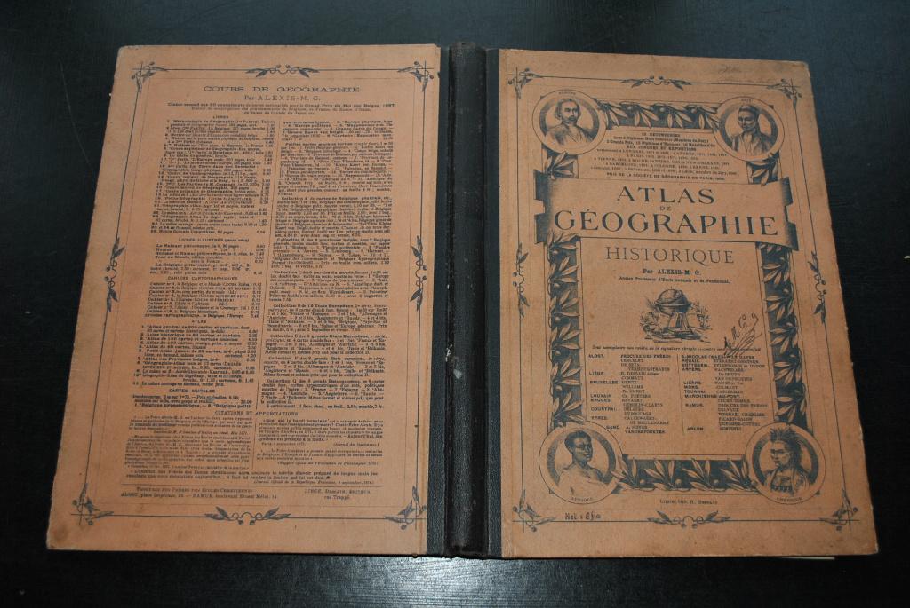 ALEXIS ATLAS DE GEOGRAPHIE PHYSIQUE ET POLITIQUE HISTORIQUE, Boeken, Atlassen en Landkaarten, Gelezen, Overige atlassen, België