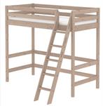 Lit mezzanine FLEXA CLASSIC terra/gris/taupe, Comme neuf, Lit mezzanine, Enlèvement ou Envoi