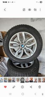 velgen bmw 17 inch+gebruikte winterbanden, Ophalen, Gebruikt