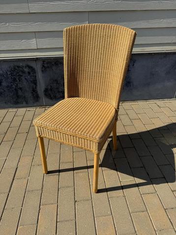 Lloyd Loom stoelen, 6 stuks, Huis en Inrichting, Stoelen, Ophalen, Gebruikt, Overige kleuren, Overige materialen