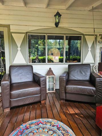 Supermooie , comfortabele eenpersoons lounge fauteuils beschikbaar voor biedingen