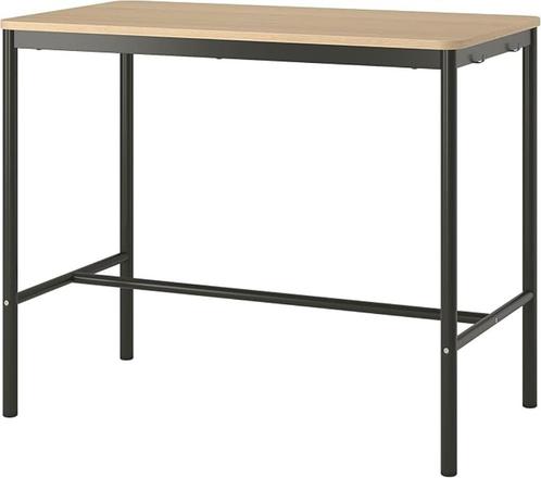 table haute & 4 chaises haute, Huis en Inrichting, Tafels | Eettafels, Zo goed als nieuw, Vier personen, Rechthoekig, Ophalen