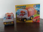 Playmobil 1.2.3 vuilniswagen, Enlèvement, Utilisé, Découverte