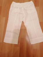 Witte linnen broek JBC maat 36, Vêtements | Femmes, Culottes & Pantalons, Comme neuf, Trois-quarts, Taille 36 (S), JBC