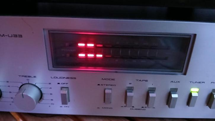 Akai MA U33 kaart rond 1982, Audio, Tv en Foto, Home Cinema-sets, Gebruikt, Overige spelers, 2.1-systeem, 40 tot 70 watt, Overige merken
