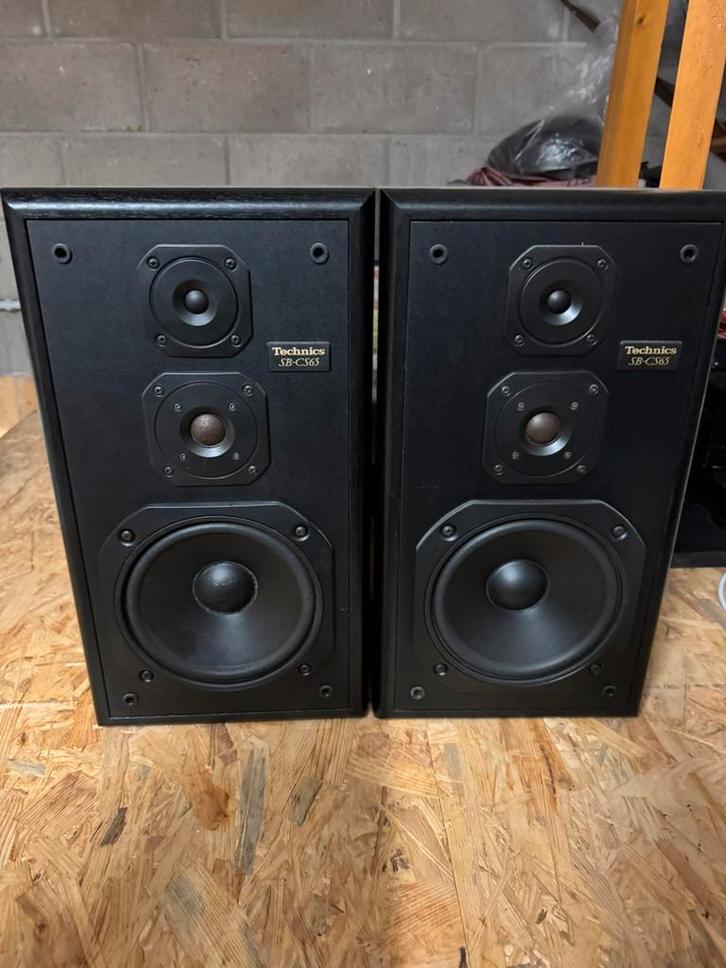 Haut parleur Technics SB-CS65, Audio, Tv en Foto, Luidsprekerboxen, Gebruikt, Center speaker, 60 tot 120 watt, Overige merken