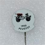 SP0821 Speldje 1900 Peugeot rood, Collections, Broches, Pins & Badges, Utilisé, Enlèvement ou Envoi