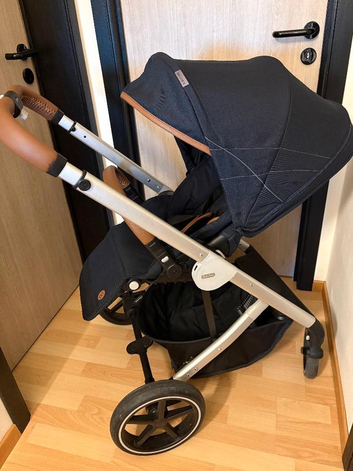 poussette, chancellière, Enfants & Bébés, Poussettes & Combinaisons, Comme neuf, Poussette, Autres marques, Pneus, Tige de poussée réglable