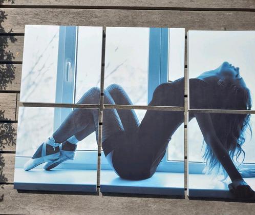 Grote foto ballet 6-delig, Huis en Inrichting, Woonaccessoires | Schilderijen, Tekeningen en Foto's, Zo goed als nieuw, 75 cm of meer