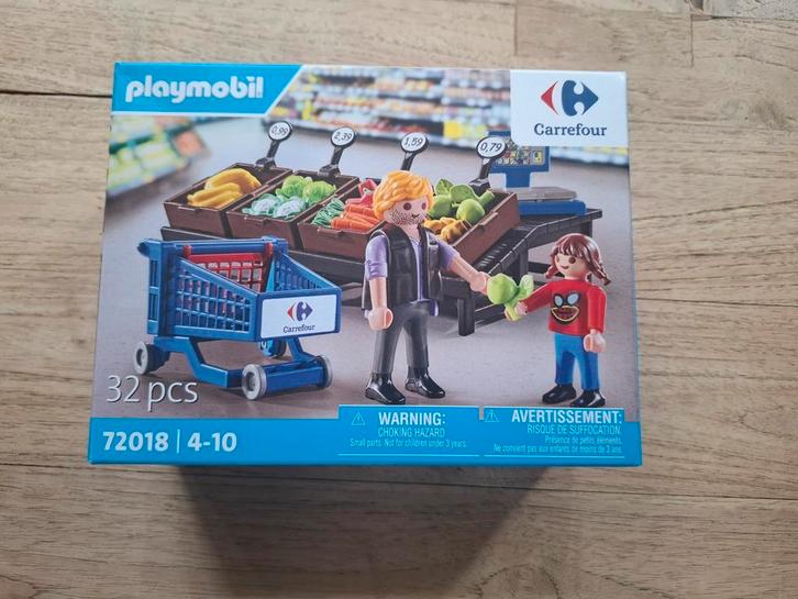 Set promotionnel Playmobil 72018 Étagère de supermarché Carr, Enfants & Bébés, Jouets | Playmobil, Neuf, Ensemble complet, Enlèvement ou Envoi