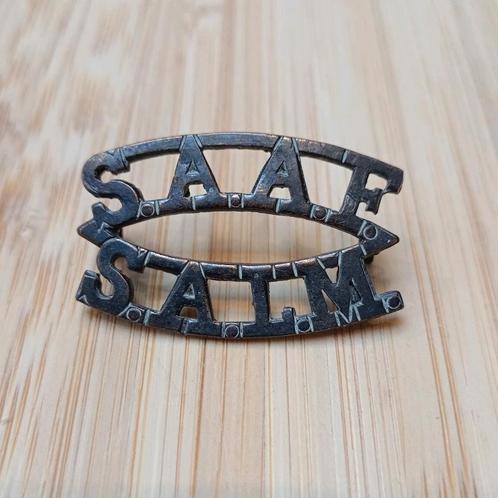 wo2 SAAF SALM should strap badge, Verzamelen, Militaria | Tweede Wereldoorlog, Luchtmacht, Ophalen of Verzenden