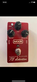 Mxr custom badass 78 distortion, Muziek en Instrumenten, Effecten, Ophalen of Verzenden, Zo goed als nieuw