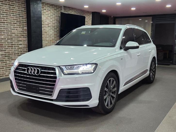 Audi Q7 S-line **Quattro**7 Plaats**2015**Ultra**3.0TDi**, Auto's, Audi, Bedrijf, Te koop, Q7, 4x4, ABS, Achteruitrijcamera, Adaptieve lichten