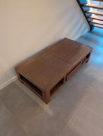 Houten salon tafel, Huis en Inrichting, Ophalen, Gebruikt, 100 tot 150 cm, Teakhout