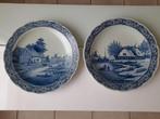 Borden Delfts blauw., Antiek en Kunst, Ophalen