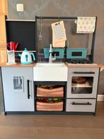 Luxe speelgoed keuken met toebehoren, Ophalen, Zo goed als nieuw, Hout, Speelkeuken
