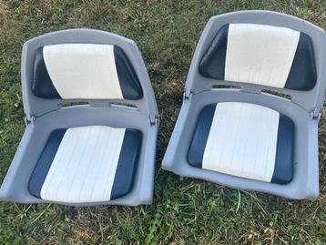 2 stuks Klapstoel boot, brede zit, Duo-Color beschikbaar voor biedingen