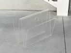 Vintage plexi magazinerek, ca 1980’s, Huis en Inrichting, Woonaccessoires | Krantenbakken en Lectuurbakken, Ophalen, Zo goed als nieuw