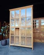 Prachtige antieke museumkast | Winkelkast - Teakhout #2440, Antiek en Kunst, Ophalen of Verzenden