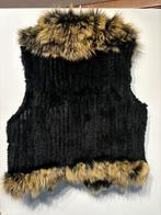 Gilet vrai fourrure, Kleding | Dames, Bodywarmers, Ophalen of Verzenden, Zo goed als nieuw