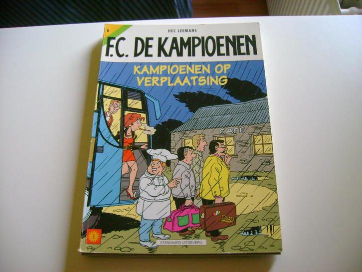 F.C.  De Kampioenen nr 8 - Kampioenen op verplaatsing., Livres, BD, Utilisé, Une BD, Enlèvement ou Envoi