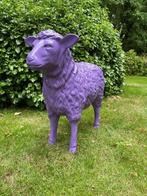 (Tuin)Beeld texel schaap, Paars eye catcher tuin, boerderij,, Tuin en Terras, Tuinbeelden, Ophalen, Nieuw, Kunststof, Dierenbeeld