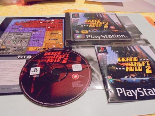 Playstation 1 Grand theft auto 2 (CIB + kaart), Games en Spelcomputers, Games | Sony PlayStation 1, Gebruikt, Shooter, 1 speler